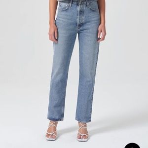 Agolde
90'S PINCH WAIST HIGH RISE STRAIGH
IN NAVIGATE
Size 27